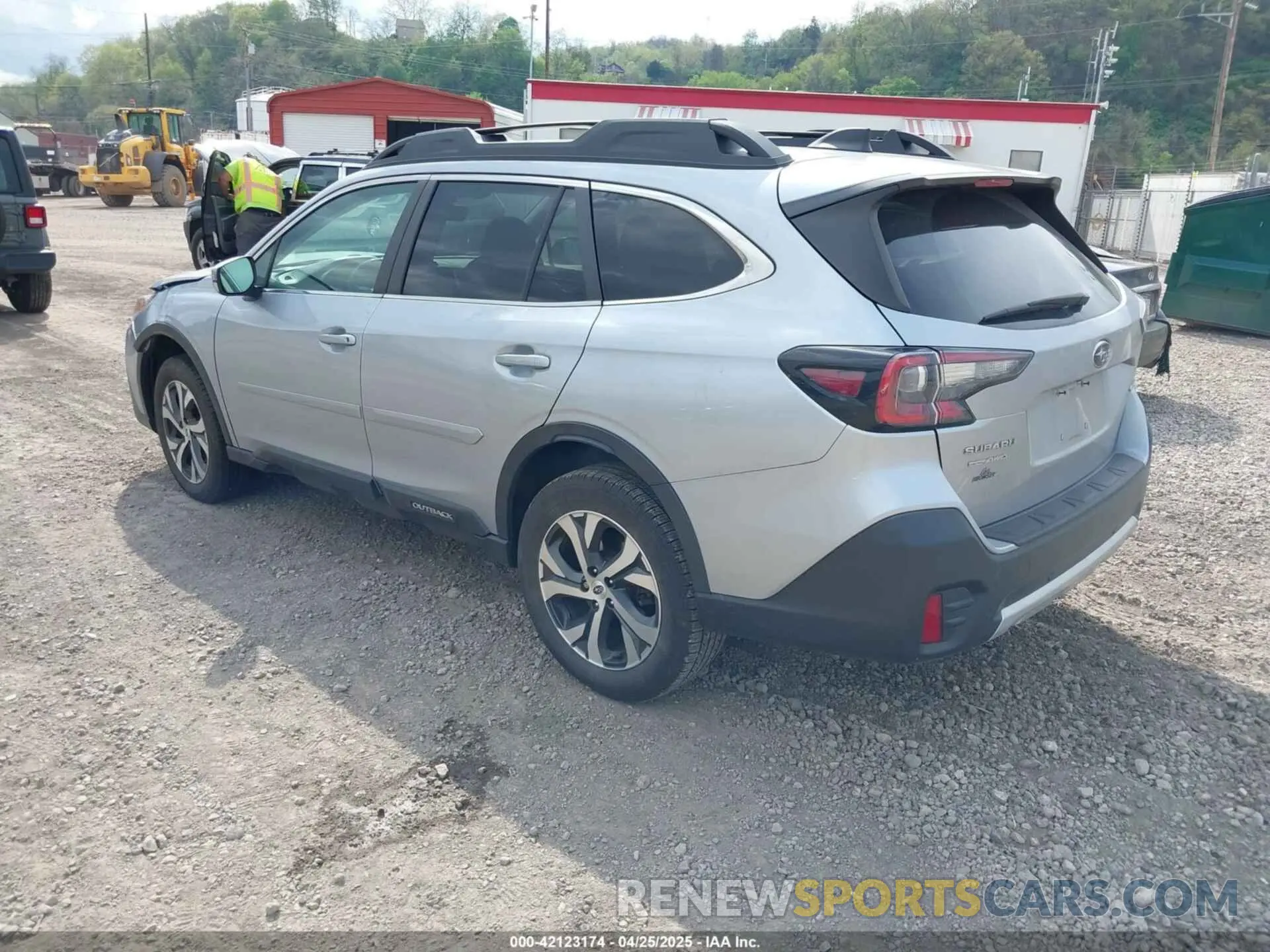 3 fotografías del automóvil dañado 4S4BTANC5N3168727 SUBARU OUTBACK 2022
