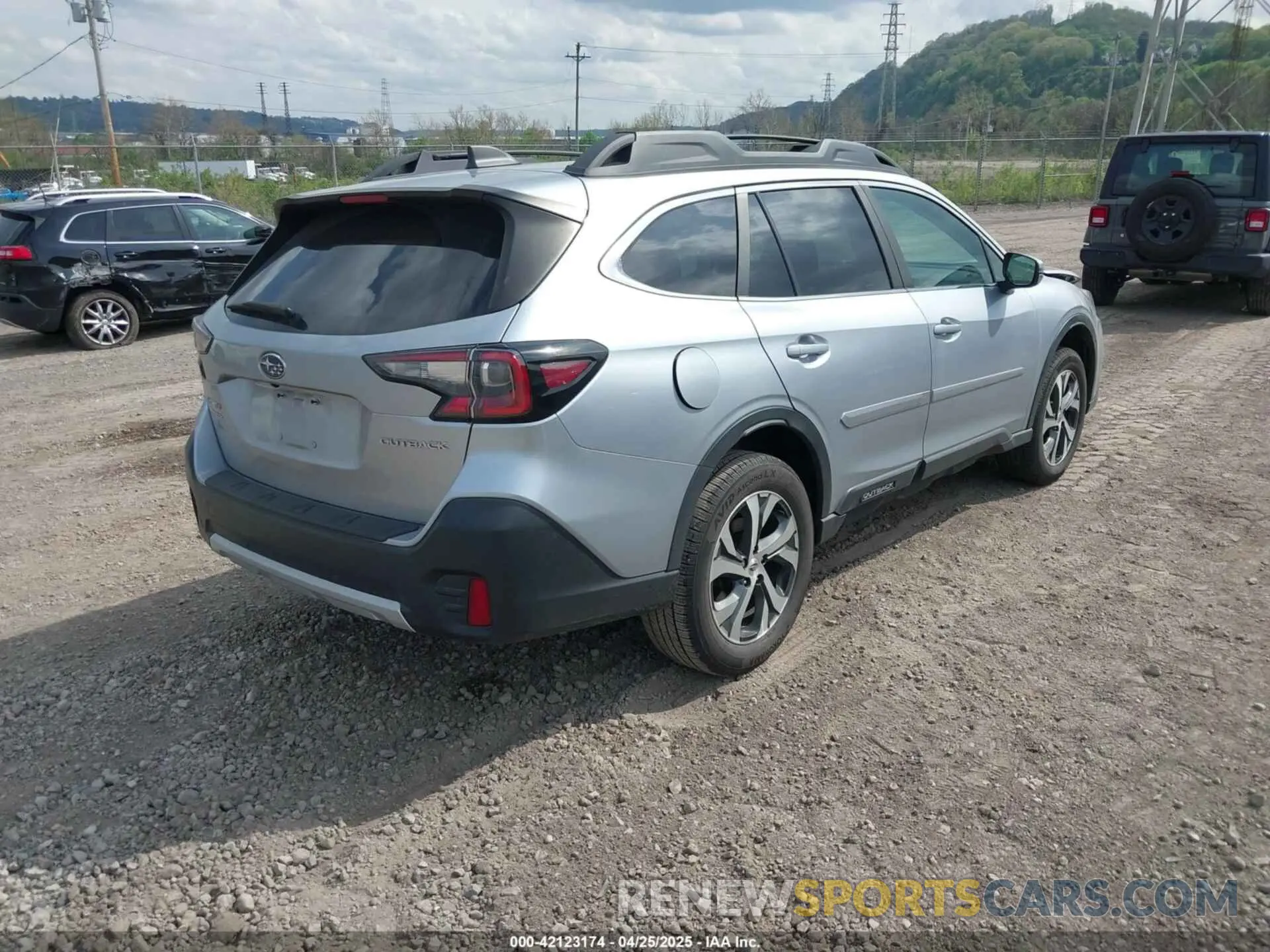 4 fotografías del automóvil dañado 4S4BTANC5N3168727 SUBARU OUTBACK 2022