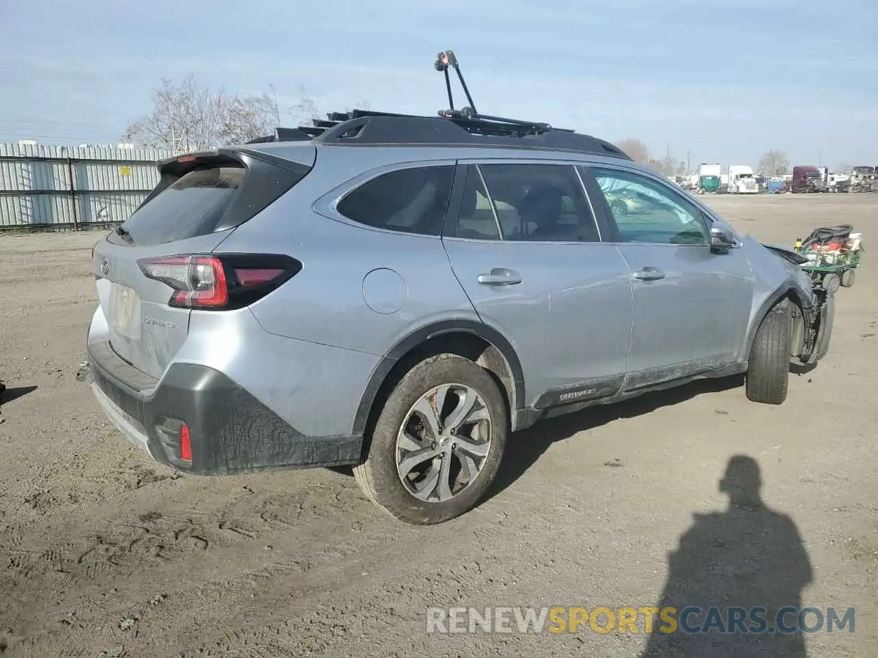 3 fotografías del automóvil dañado 4S4BTANC5N3194390 SUBARU OUTBACK 2022