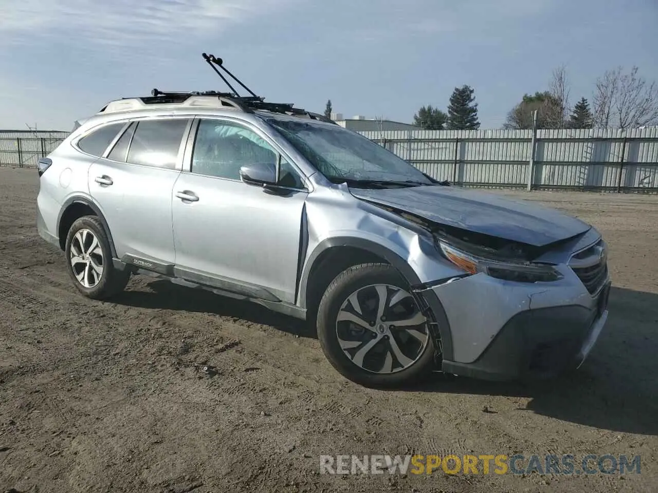 4 fotografías del automóvil dañado 4S4BTANC5N3194390 SUBARU OUTBACK 2022
