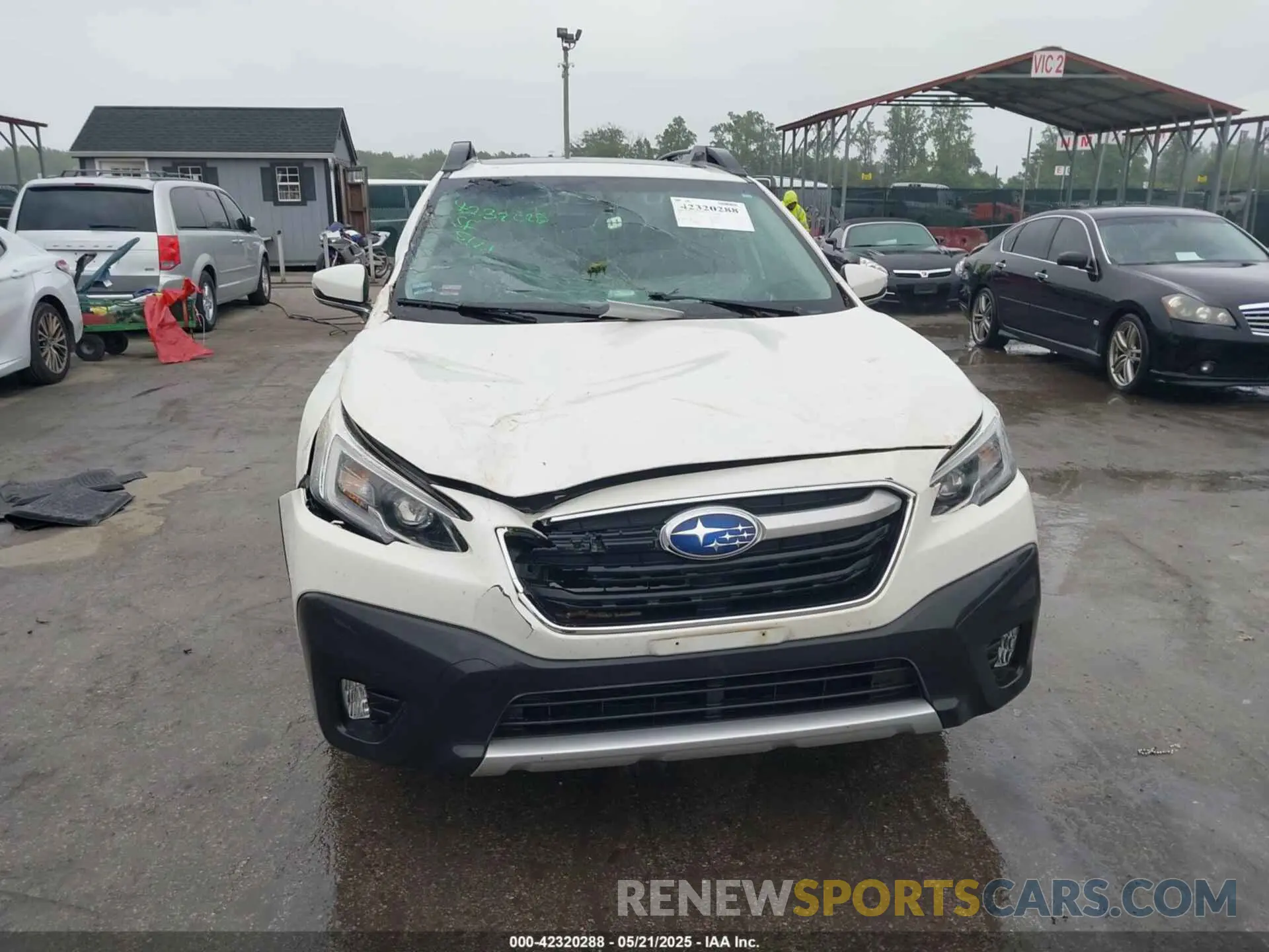 12 fotografías del automóvil dañado 4S4BTANC5N3217280 SUBARU OUTBACK 2022