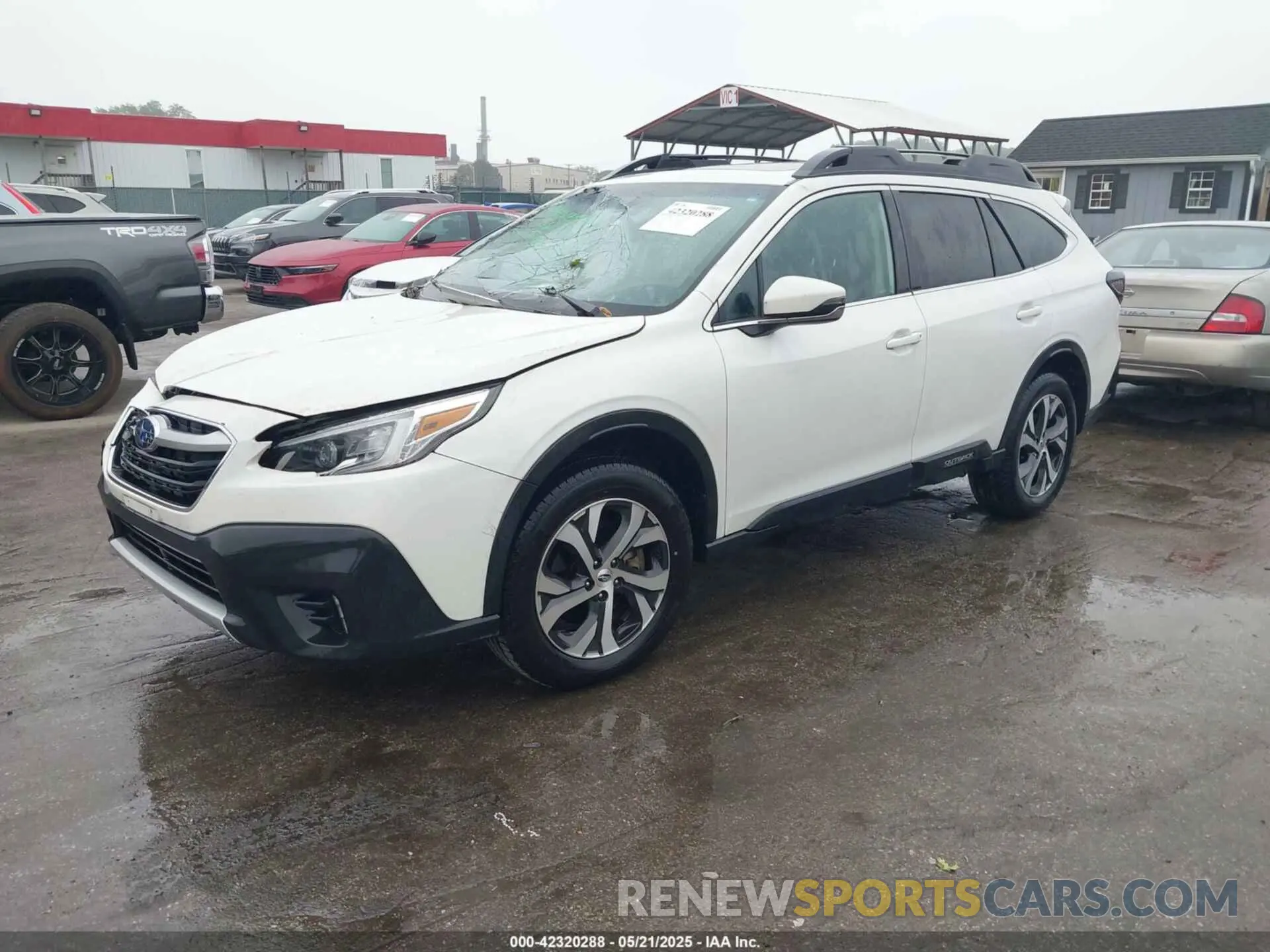 2 fotografías del automóvil dañado 4S4BTANC5N3217280 SUBARU OUTBACK 2022