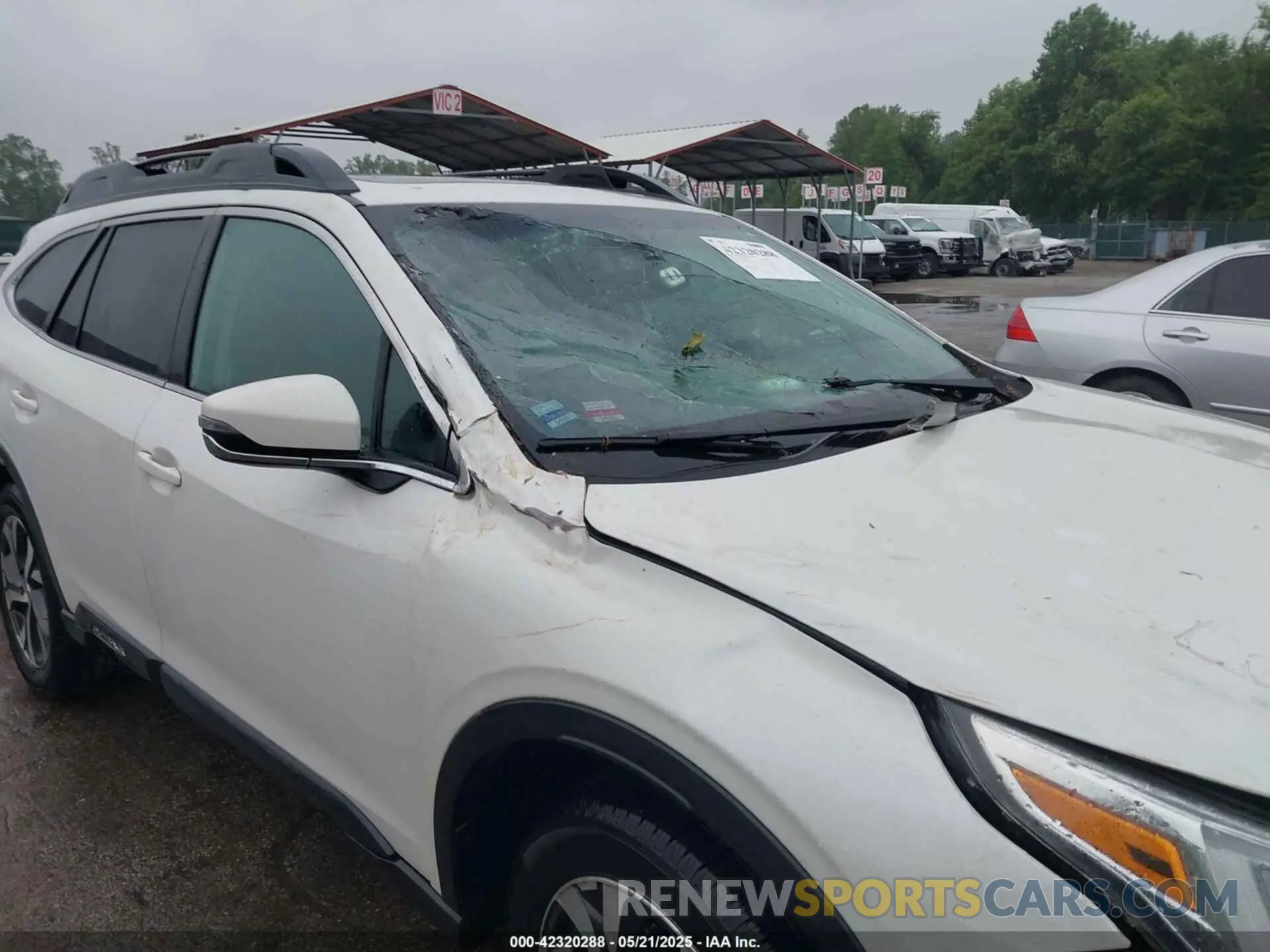 6 fotografías del automóvil dañado 4S4BTANC5N3217280 SUBARU OUTBACK 2022