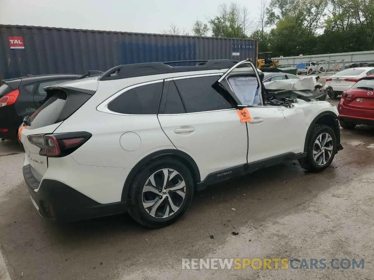 3 fotografías del automóvil dañado 4S4BTANC6N3205347 SUBARU OUTBACK 2022