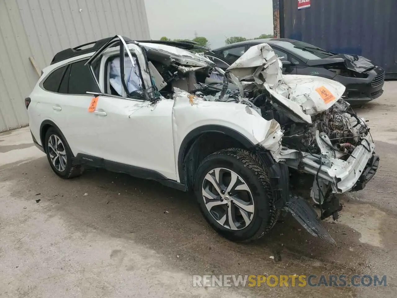 4 fotografías del automóvil dañado 4S4BTANC6N3205347 SUBARU OUTBACK 2022