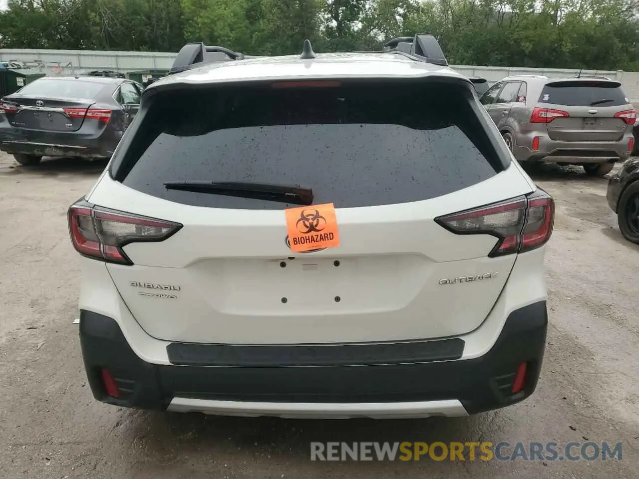 6 fotografías del automóvil dañado 4S4BTANC6N3205347 SUBARU OUTBACK 2022