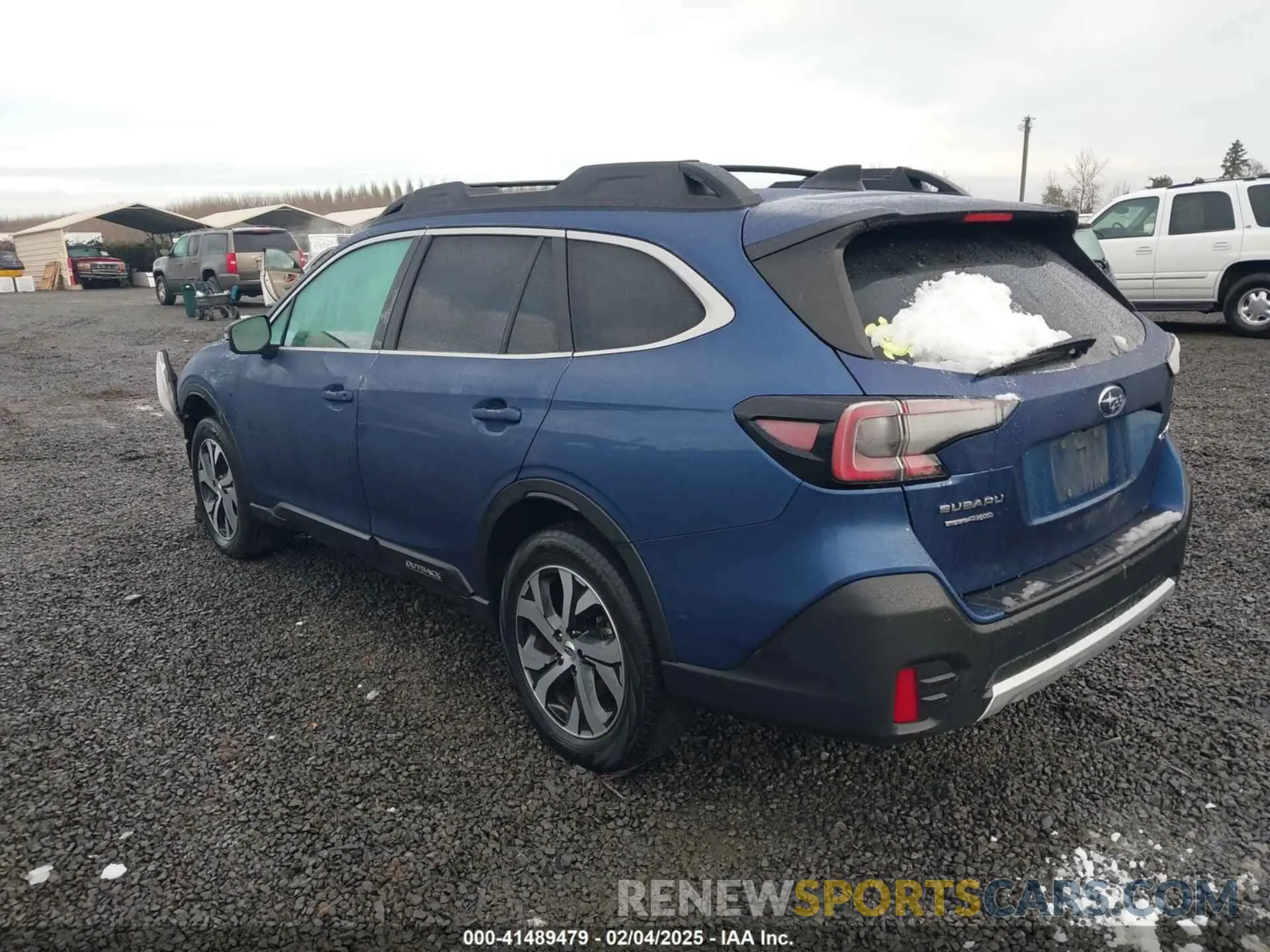 3 fotografías del automóvil dañado 4S4BTANC6N3241930 SUBARU OUTBACK 2022