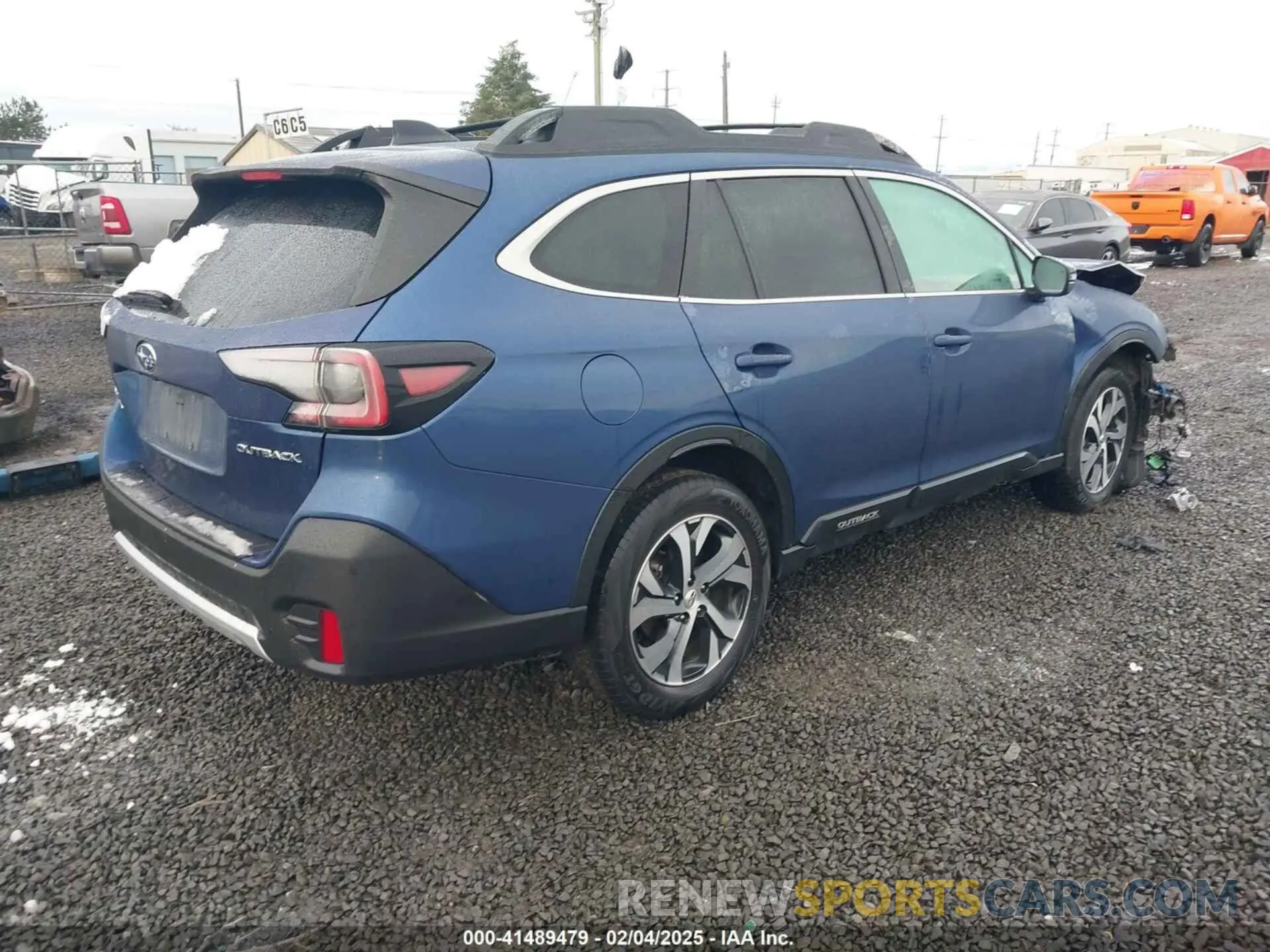 4 fotografías del automóvil dañado 4S4BTANC6N3241930 SUBARU OUTBACK 2022
