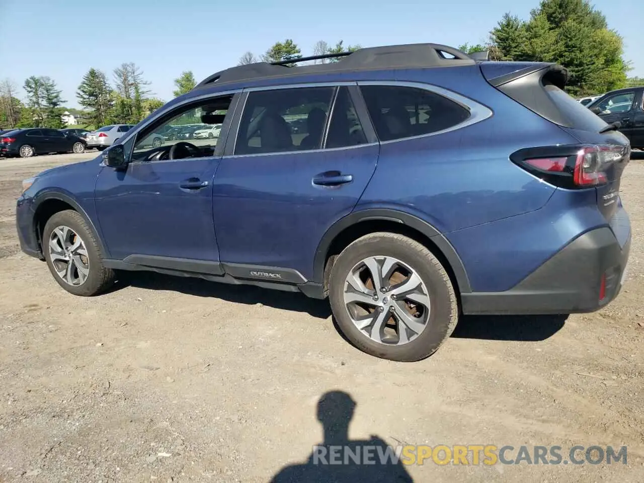 2 fotografías del automóvil dañado 4S4BTANC8N3180497 SUBARU OUTBACK 2022