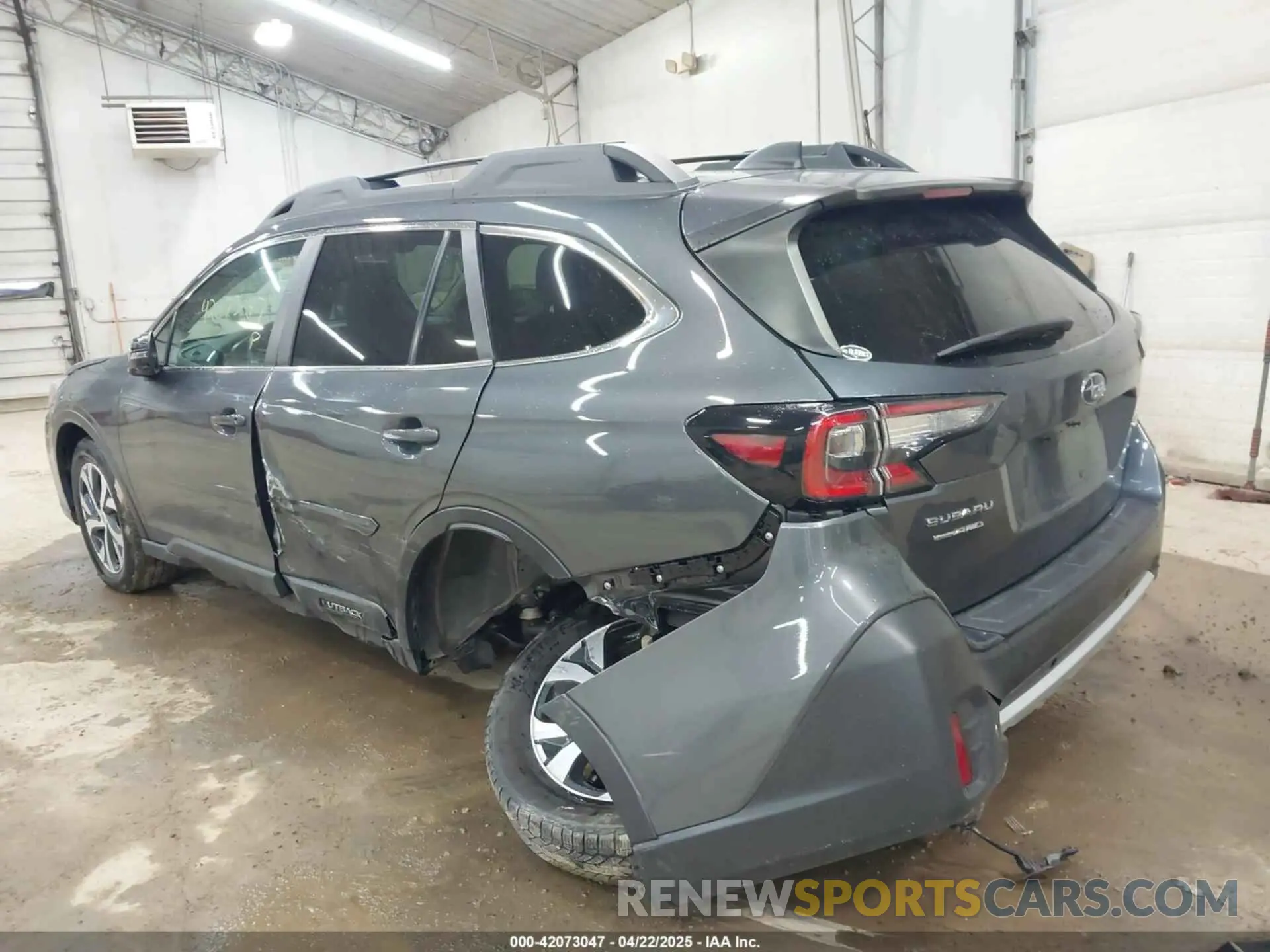 3 fotografías del automóvil dañado 4S4BTANC9N3129123 SUBARU OUTBACK 2022