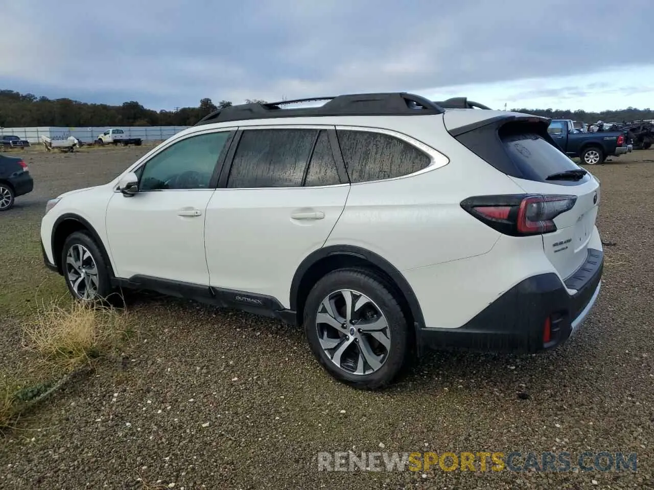2 fotografías del automóvil dañado 4S4BTANC9N3148061 SUBARU OUTBACK 2022