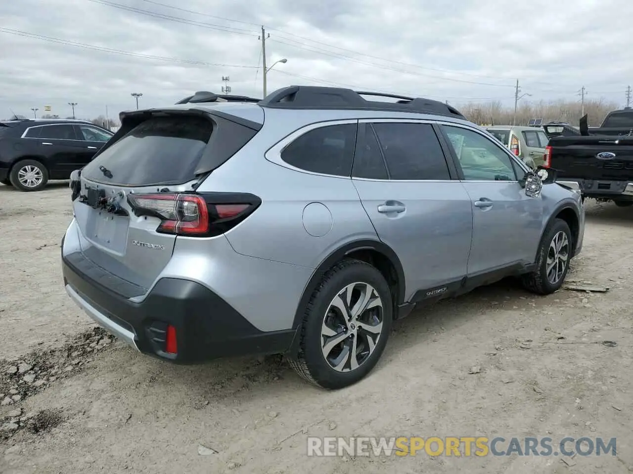 3 fotografías del automóvil dañado 4S4BTANC9N3197809 SUBARU OUTBACK 2022