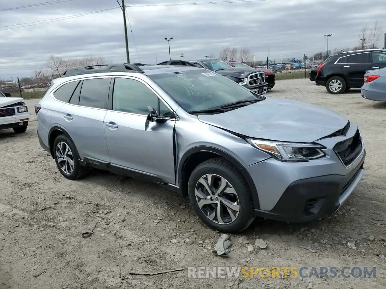 4 fotografías del automóvil dañado 4S4BTANC9N3197809 SUBARU OUTBACK 2022