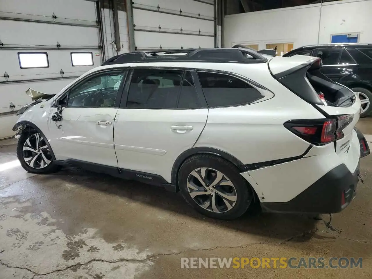2 fotografías del automóvil dañado 4S4BTANCXN3235113 SUBARU OUTBACK 2022