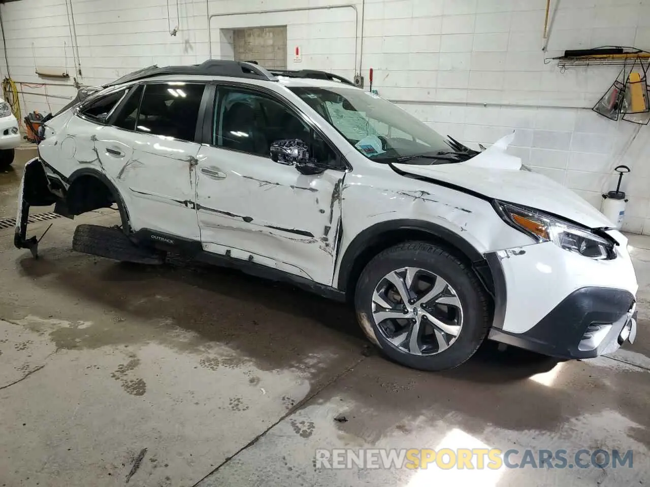 4 fotografías del automóvil dañado 4S4BTANCXN3235113 SUBARU OUTBACK 2022