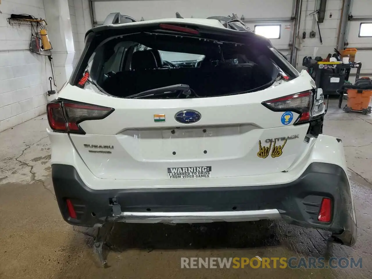 6 fotografías del automóvil dañado 4S4BTANCXN3235113 SUBARU OUTBACK 2022