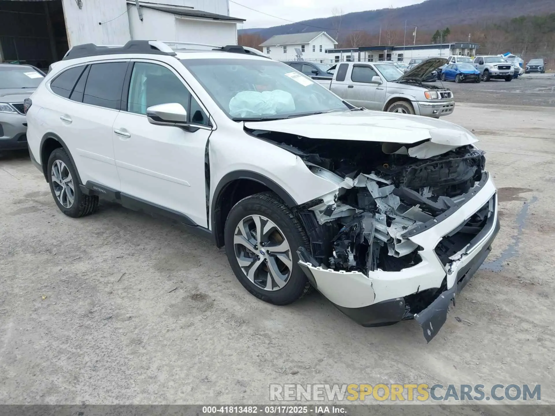 1 fotografías del automóvil dañado 4S4BTAPC0N3178174 SUBARU OUTBACK 2022