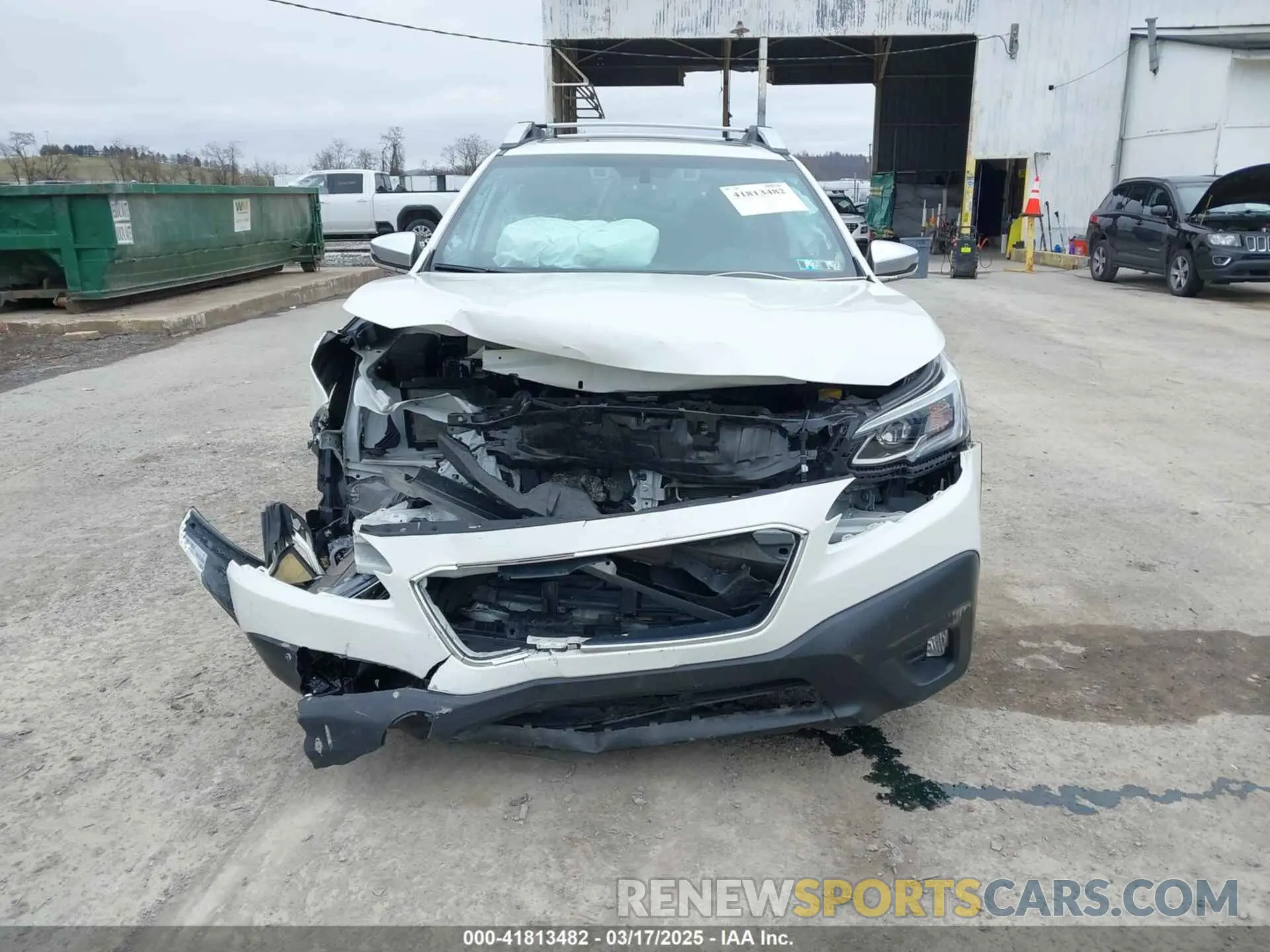 12 fotografías del automóvil dañado 4S4BTAPC0N3178174 SUBARU OUTBACK 2022