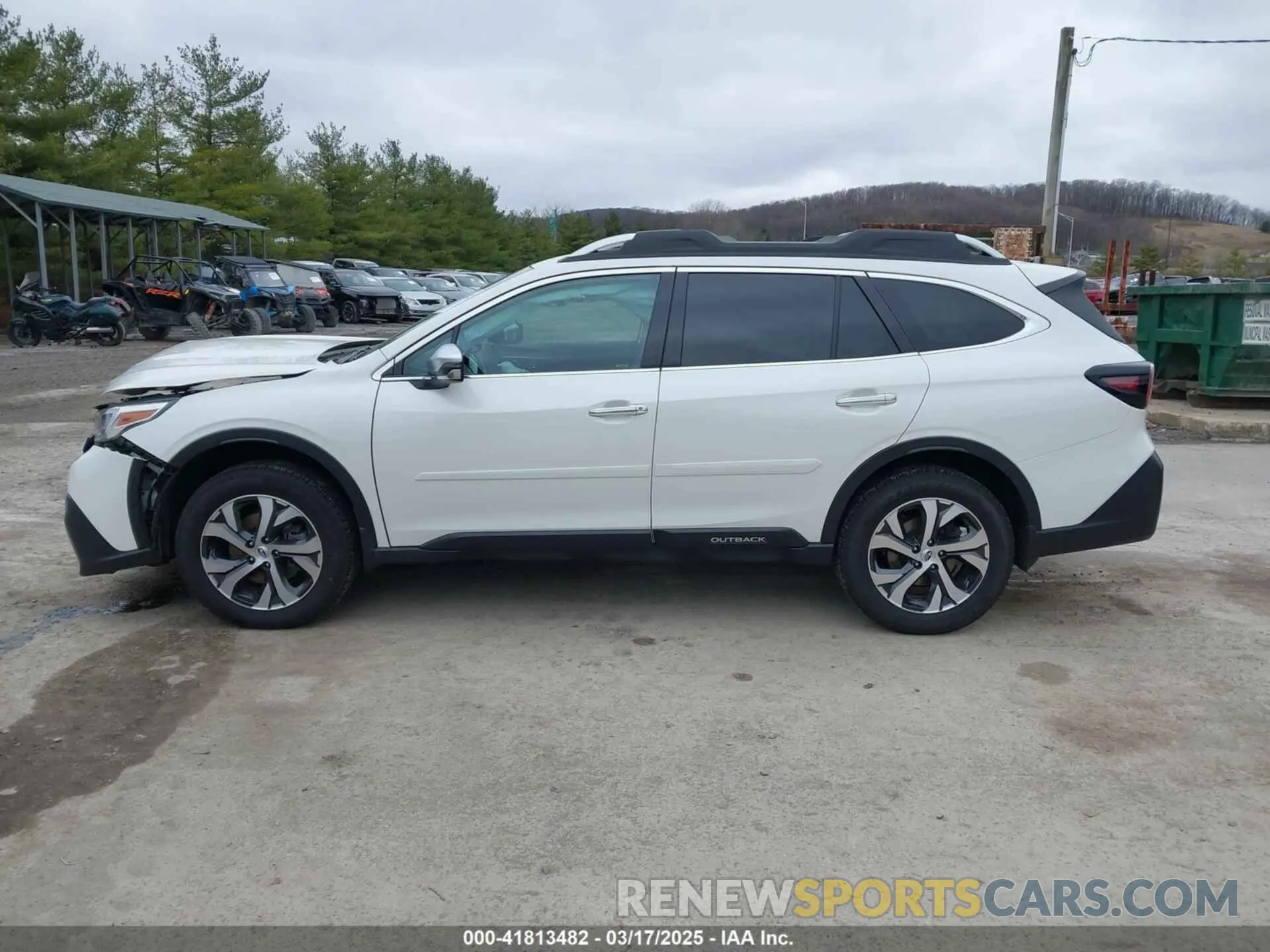 14 fotografías del automóvil dañado 4S4BTAPC0N3178174 SUBARU OUTBACK 2022