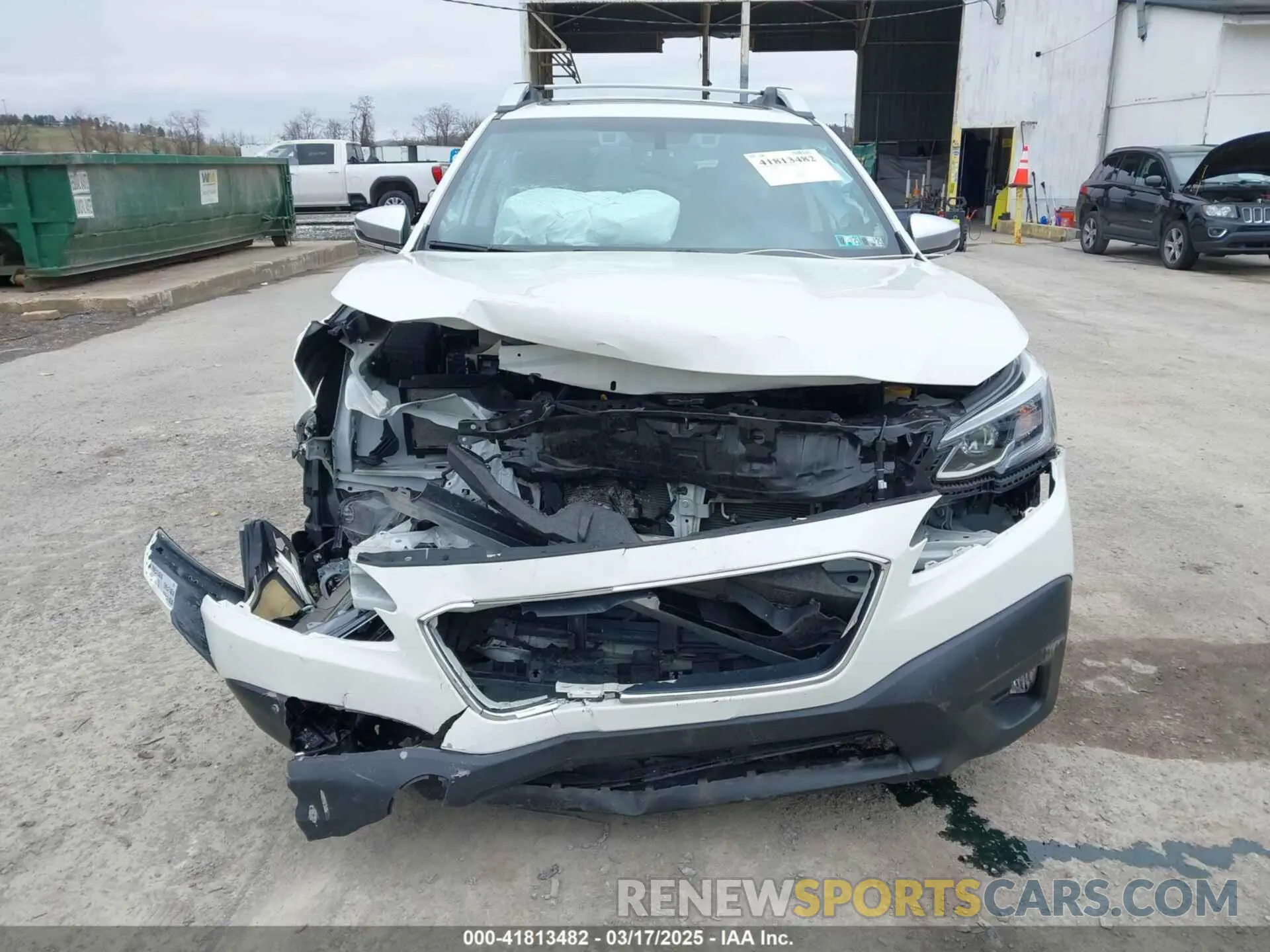 6 fotografías del automóvil dañado 4S4BTAPC0N3178174 SUBARU OUTBACK 2022