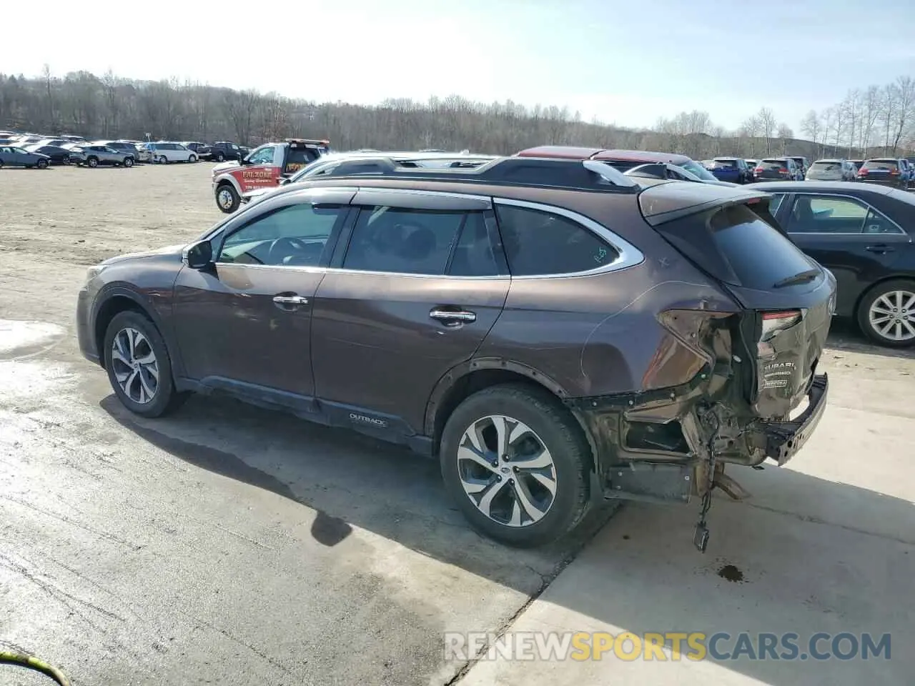 2 fotografías del automóvil dañado 4S4BTAPC4N3156209 SUBARU OUTBACK 2022