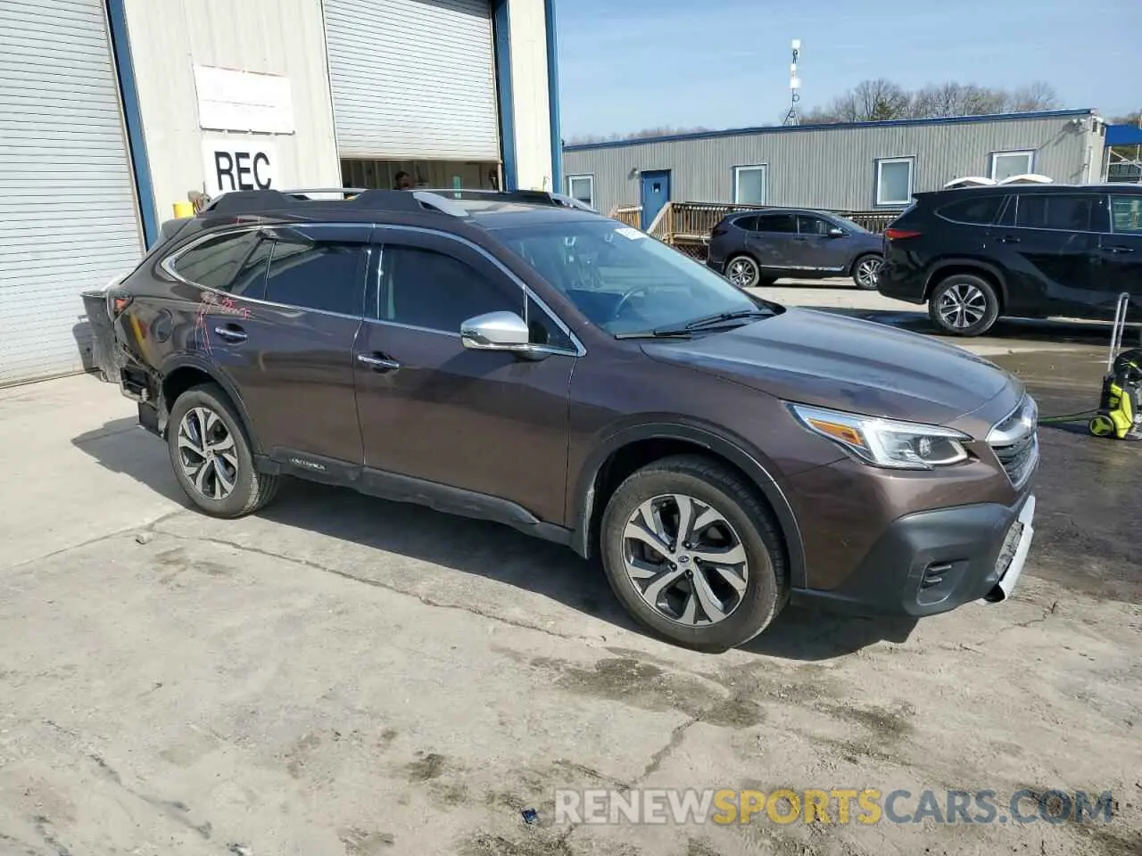 4 fotografías del automóvil dañado 4S4BTAPC4N3156209 SUBARU OUTBACK 2022