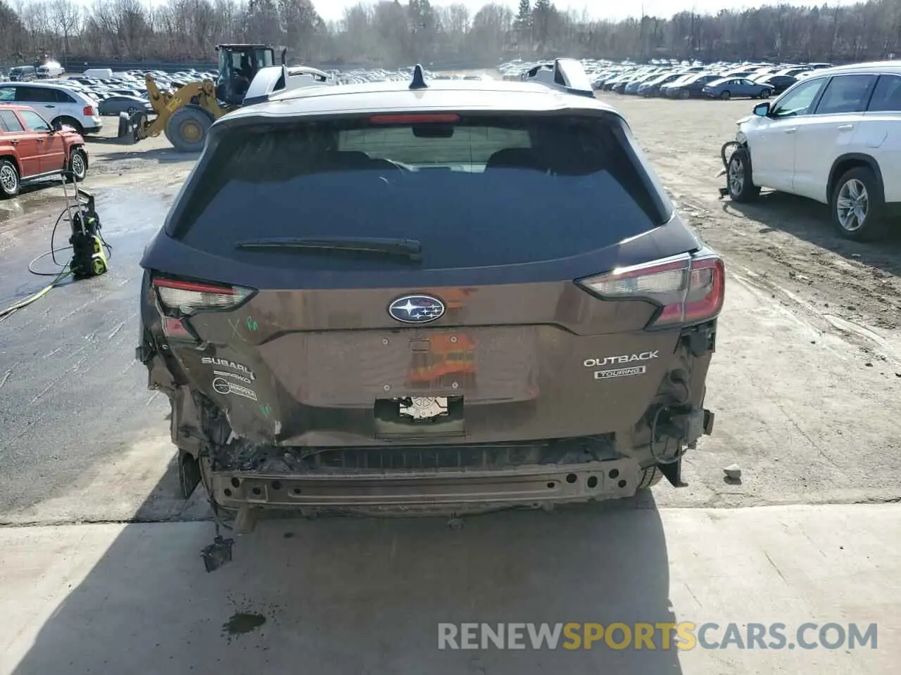 6 fotografías del automóvil dañado 4S4BTAPC4N3156209 SUBARU OUTBACK 2022