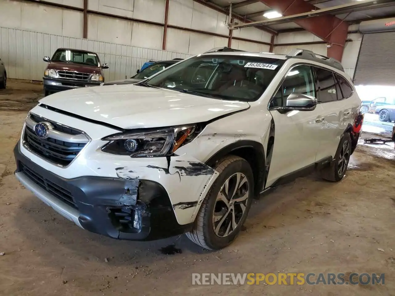 1 fotografías del automóvil dañado 4S4BTAPC4N3283588 SUBARU OUTBACK 2022