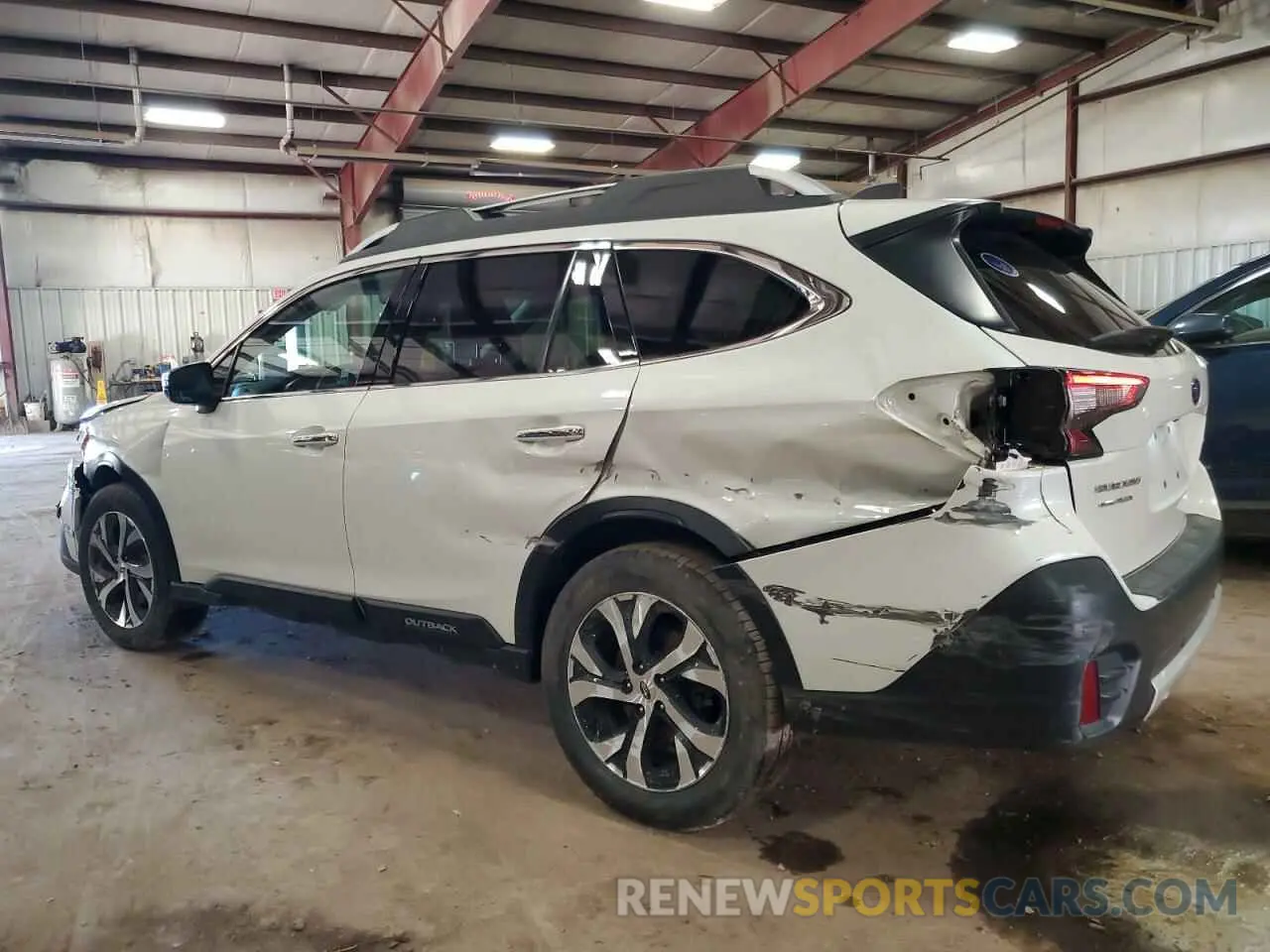2 fotografías del automóvil dañado 4S4BTAPC4N3283588 SUBARU OUTBACK 2022