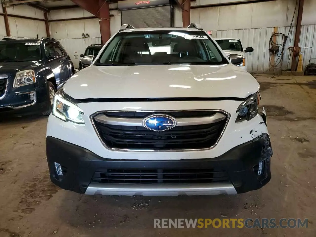 5 fotografías del automóvil dañado 4S4BTAPC4N3283588 SUBARU OUTBACK 2022