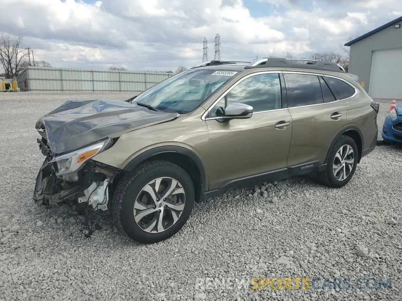 1 fotografías del automóvil dañado 4S4BTAPC5N3214179 SUBARU OUTBACK 2022