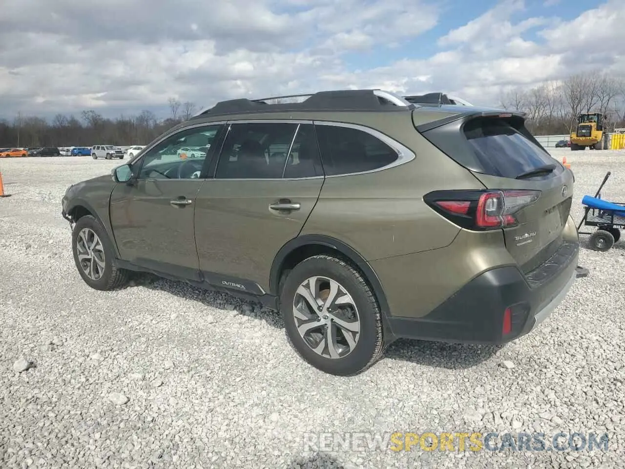 2 fotografías del automóvil dañado 4S4BTAPC5N3214179 SUBARU OUTBACK 2022
