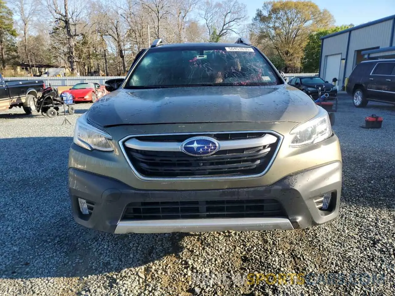 5 fotografías del automóvil dañado 4S4BTAPC5N3244363 SUBARU OUTBACK 2022