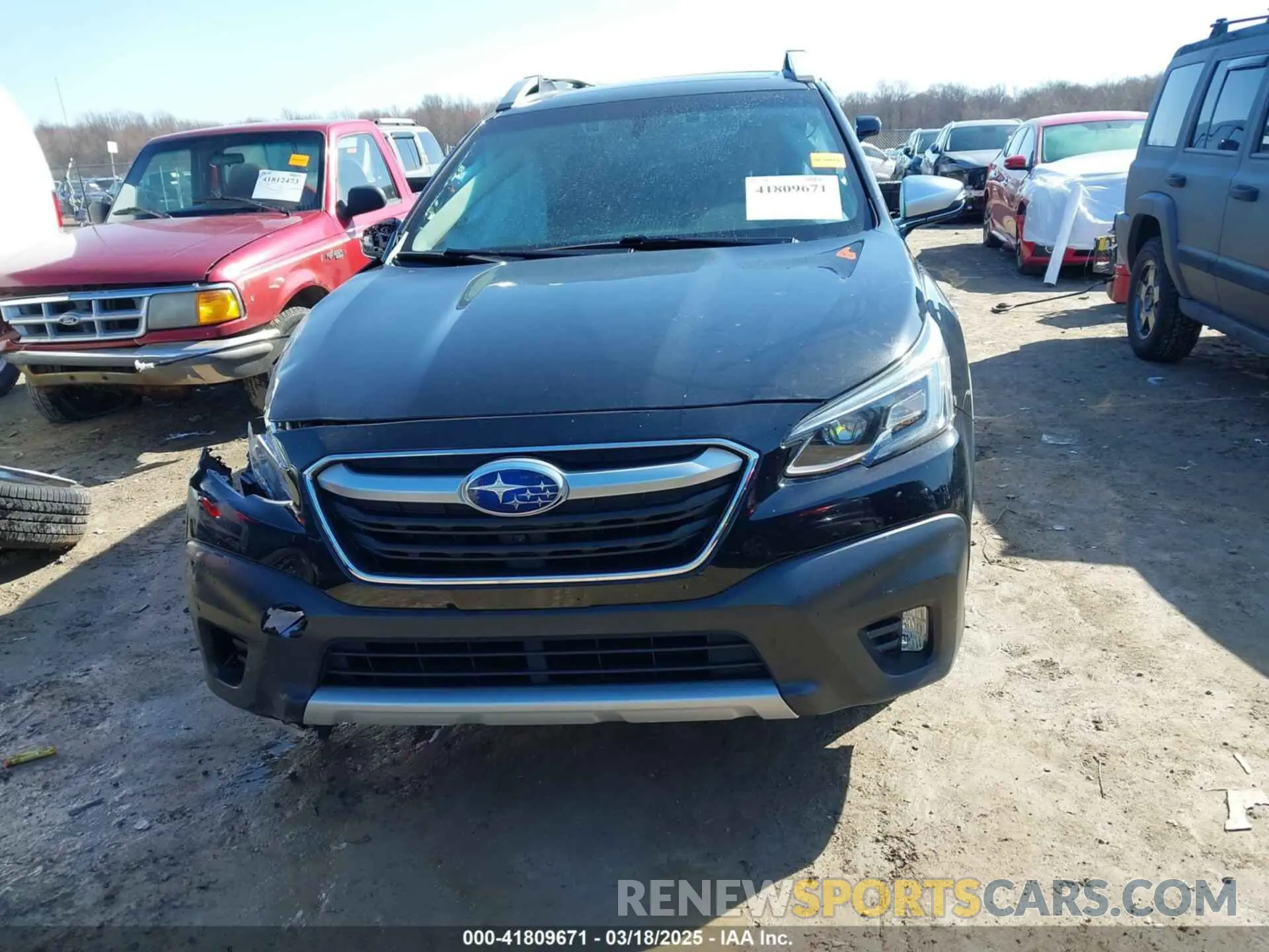 13 fotografías del automóvil dañado 4S4BTAPC8N3122595 SUBARU OUTBACK 2022