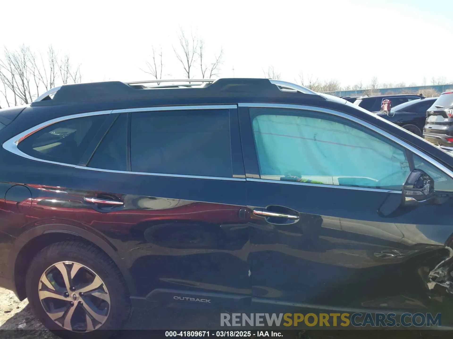 14 fotografías del automóvil dañado 4S4BTAPC8N3122595 SUBARU OUTBACK 2022