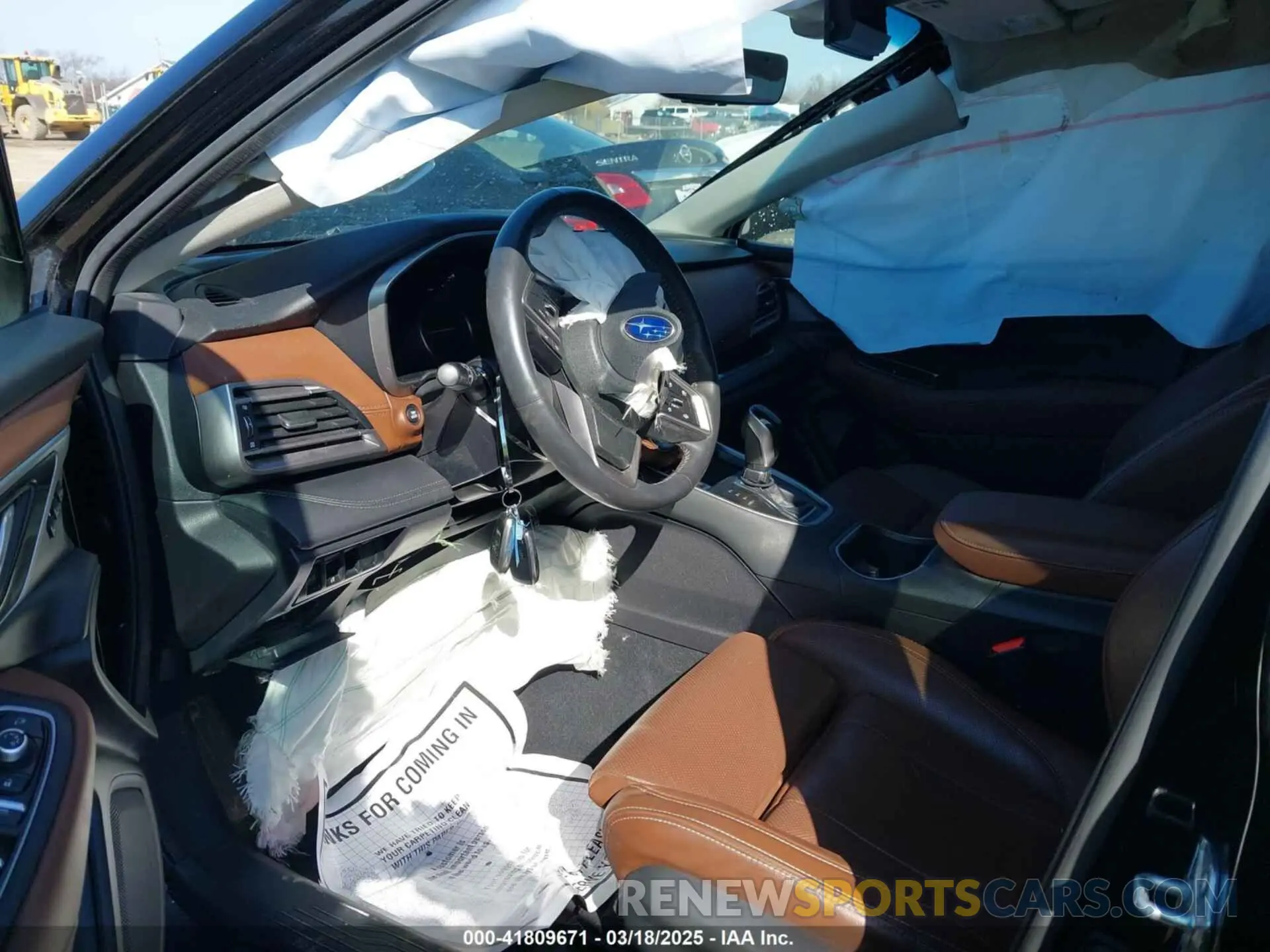 5 fotografías del automóvil dañado 4S4BTAPC8N3122595 SUBARU OUTBACK 2022