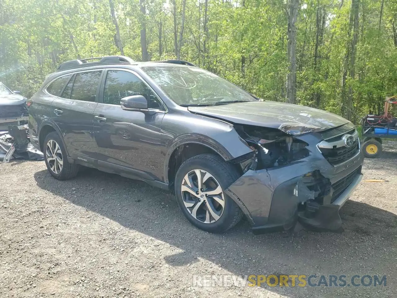 4 fotografías del automóvil dañado 4S4BTDNC2N3202592 SUBARU OUTBACK 2022