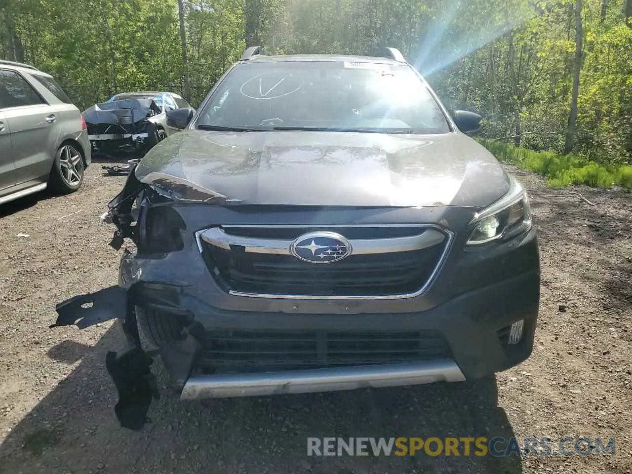 5 fotografías del automóvil dañado 4S4BTDNC2N3202592 SUBARU OUTBACK 2022