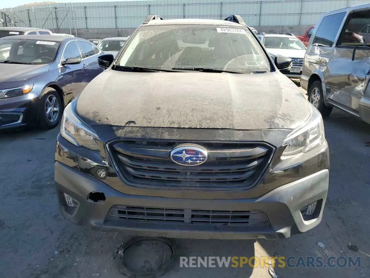 5 fotografías del automóvil dañado 4S4BTGJD0N3104046 SUBARU OUTBACK 2022