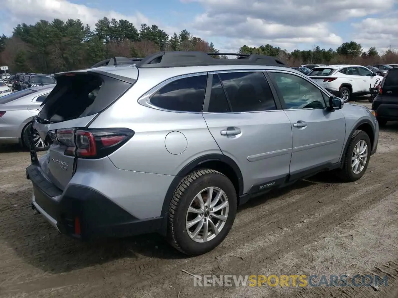 3 fotografías del automóvil dañado 4S4BTGND1N3259229 SUBARU OUTBACK 2022