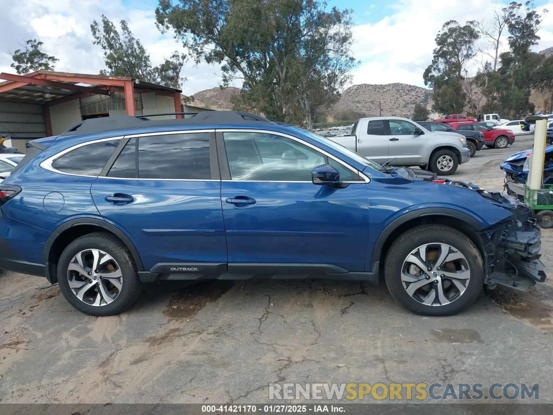 14 fotografías del automóvil dañado 4S4BTGND2N3228104 SUBARU OUTBACK 2022