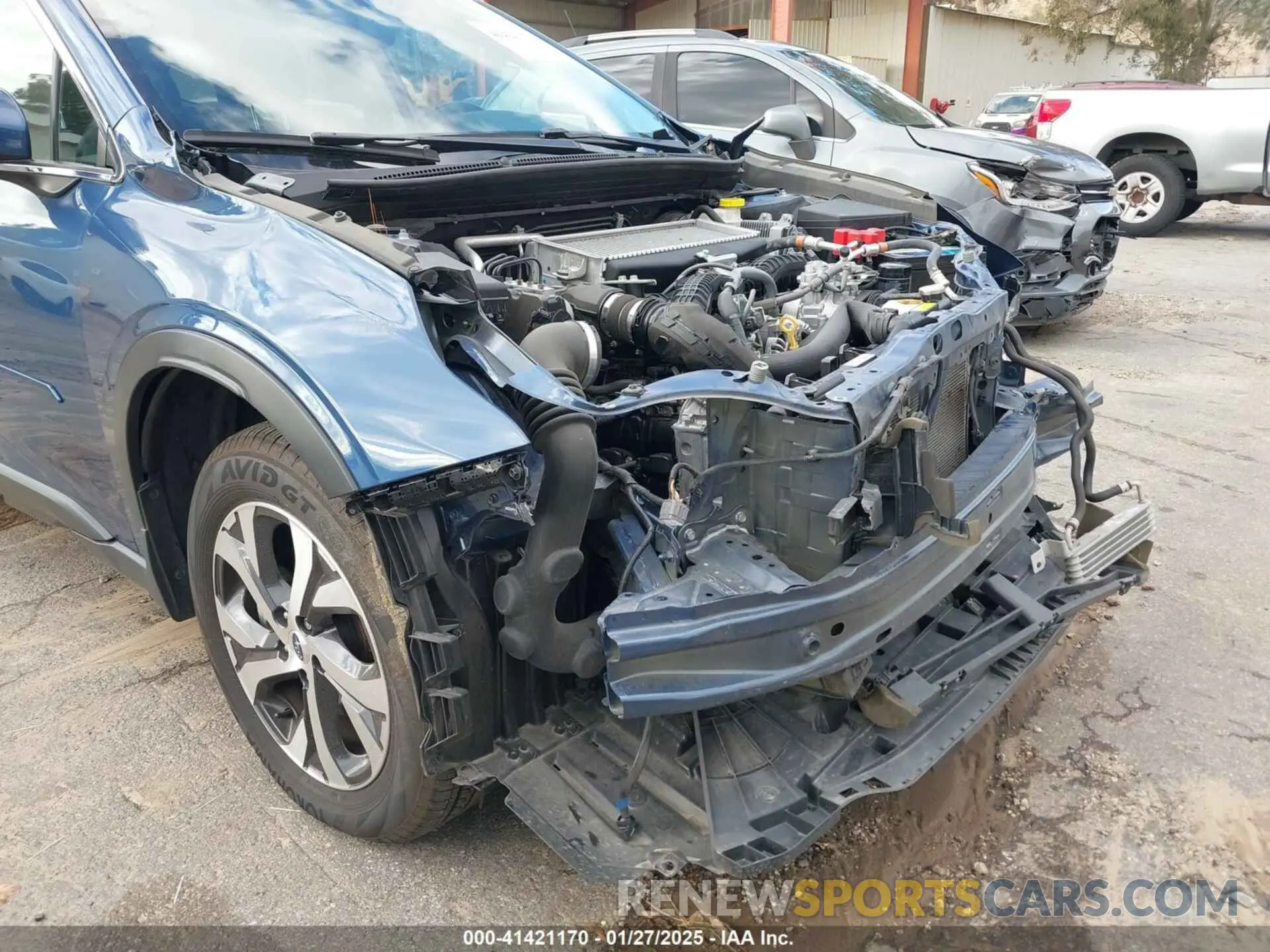 18 fotografías del automóvil dañado 4S4BTGND2N3228104 SUBARU OUTBACK 2022