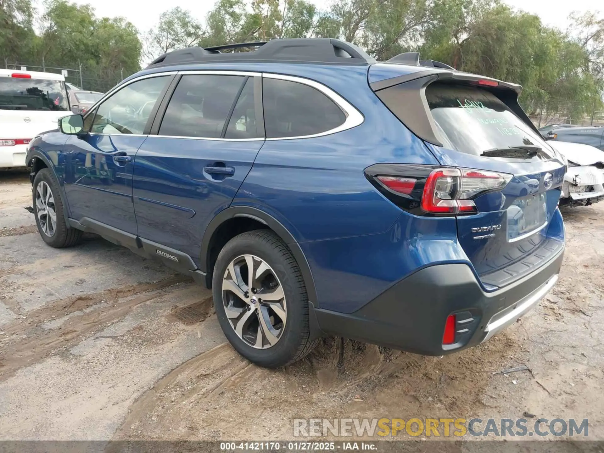 3 fotografías del automóvil dañado 4S4BTGND2N3228104 SUBARU OUTBACK 2022