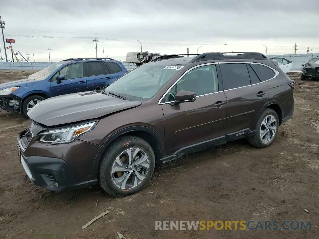 1 fotografías del automóvil dañado 4S4BTGND2N3235652 SUBARU OUTBACK 2022
