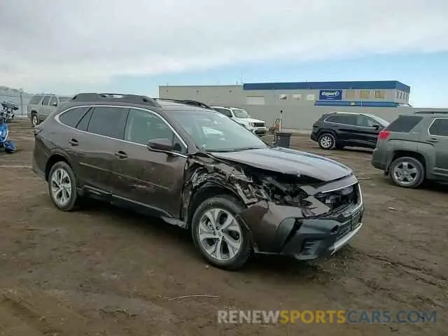 12 fotografías del automóvil dañado 4S4BTGND2N3235652 SUBARU OUTBACK 2022