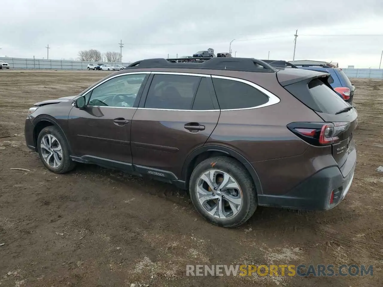 2 fotografías del automóvil dañado 4S4BTGND2N3235652 SUBARU OUTBACK 2022