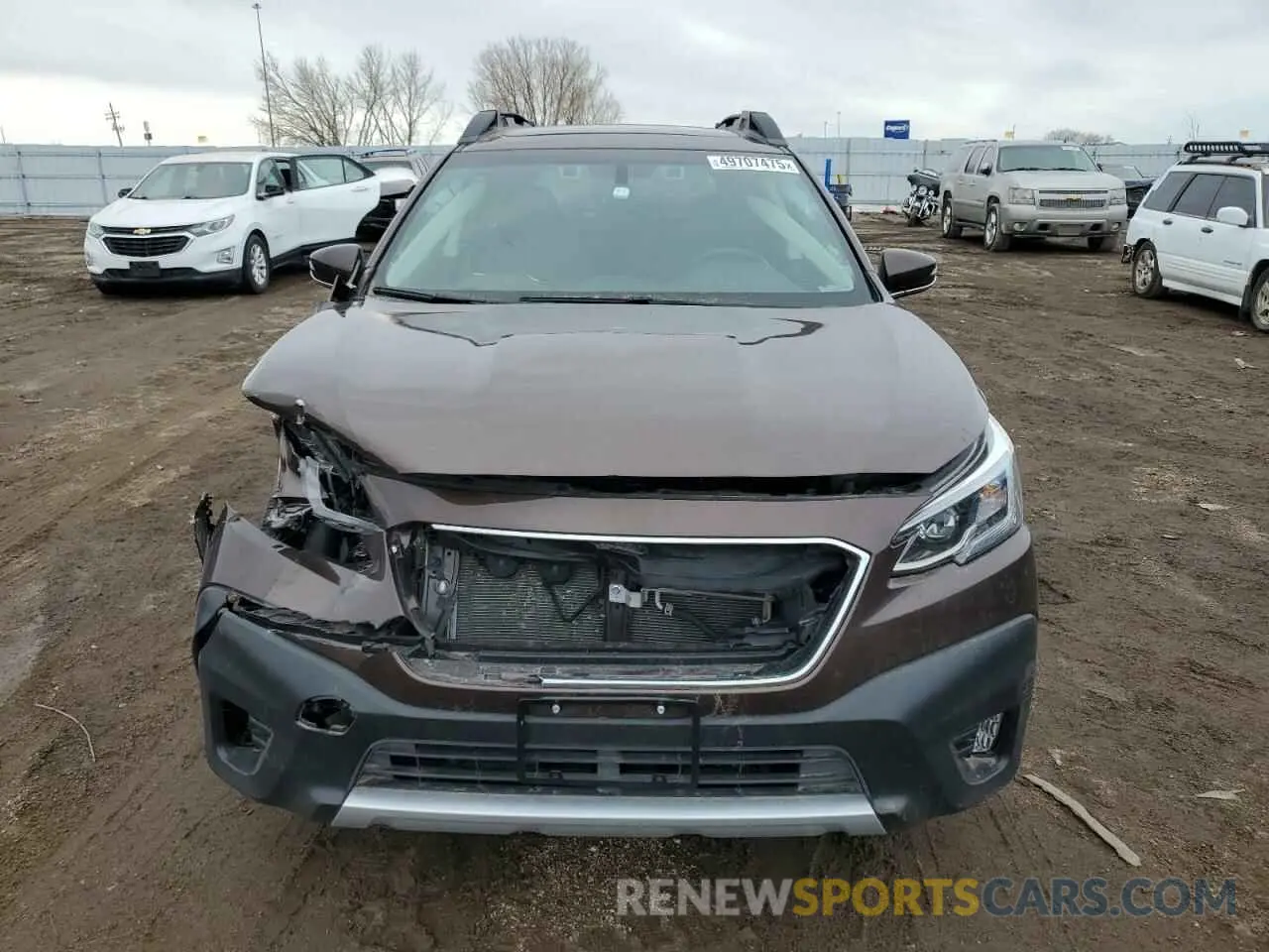 5 fotografías del automóvil dañado 4S4BTGND2N3235652 SUBARU OUTBACK 2022