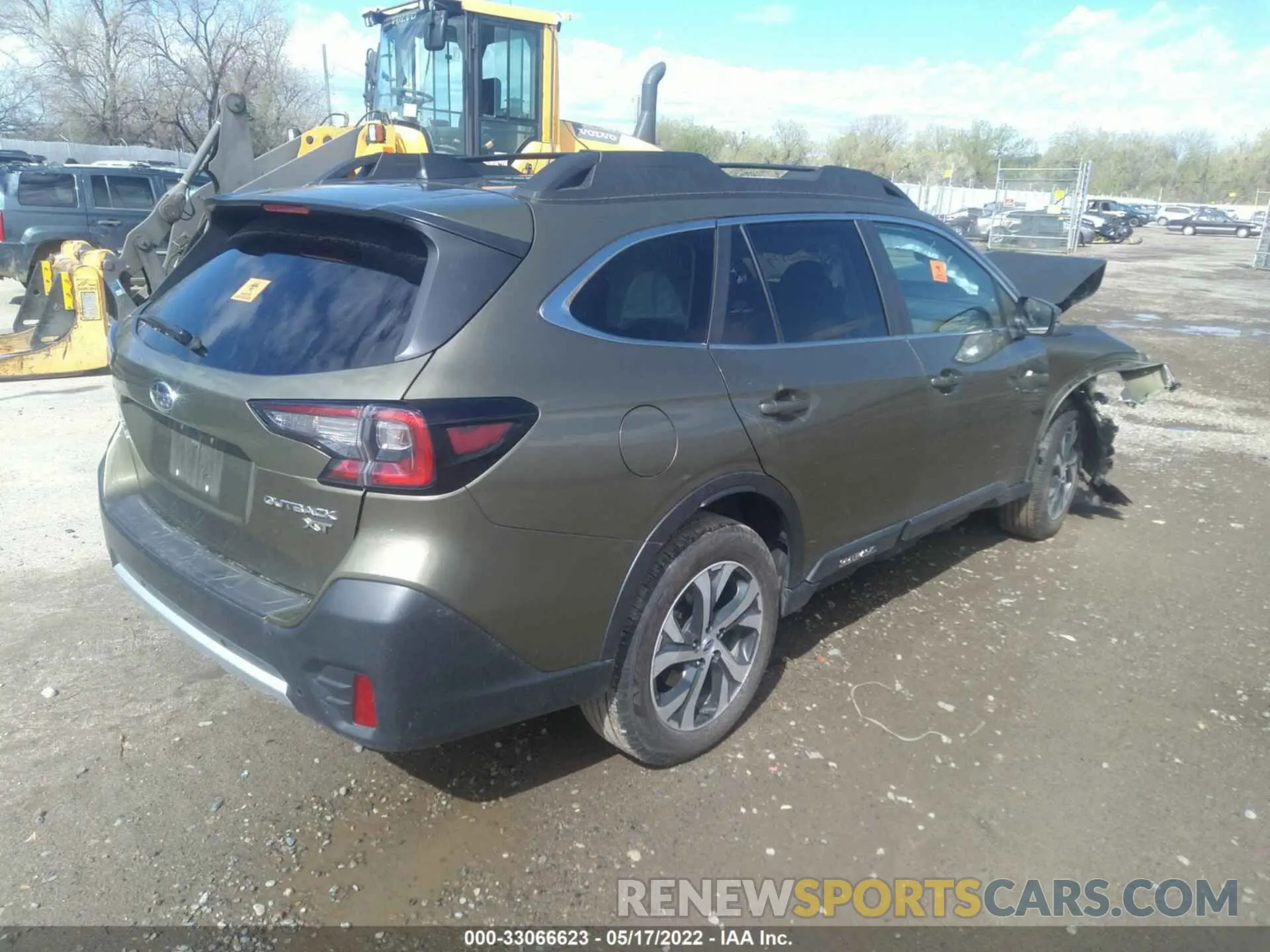 4 fotografías del automóvil dañado 4S4BTGND3N3117321 SUBARU OUTBACK 2022