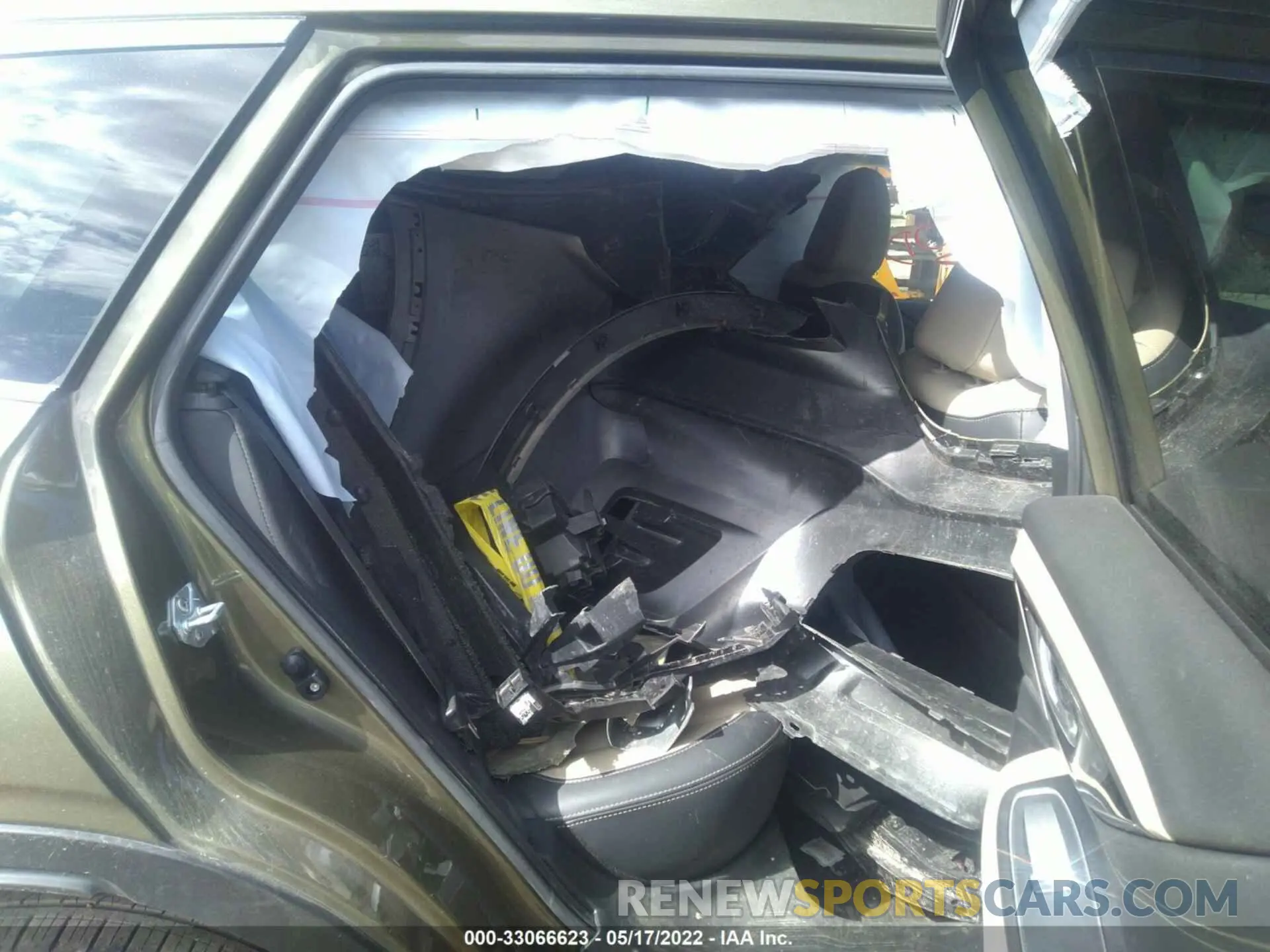 8 fotografías del automóvil dañado 4S4BTGND3N3117321 SUBARU OUTBACK 2022