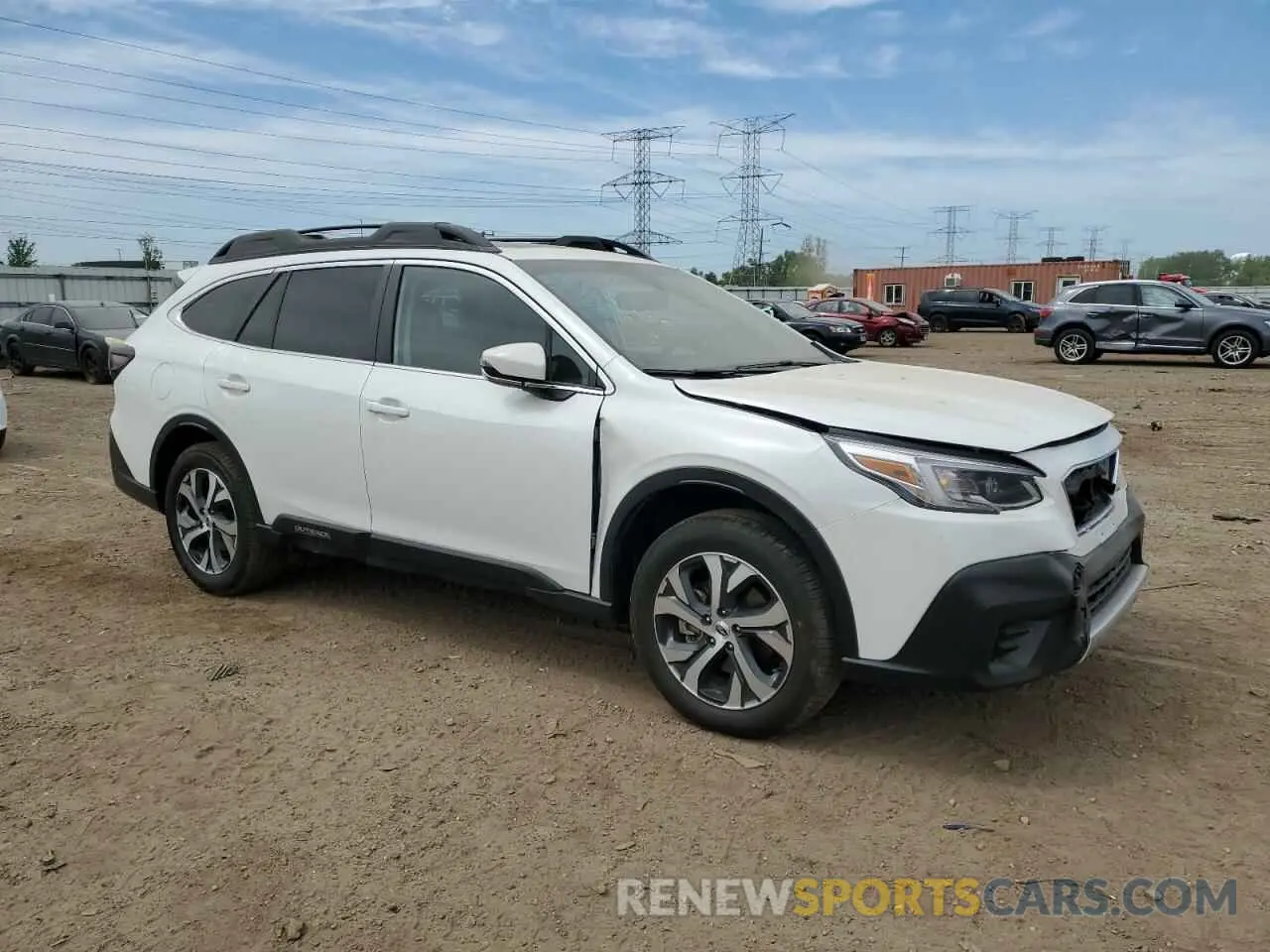 4 fotografías del automóvil dañado 4S4BTGND5N3176113 SUBARU OUTBACK 2022